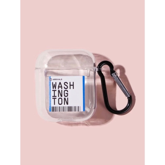 SHEIN Accessories - Washington Clear AirPods Case ✈️